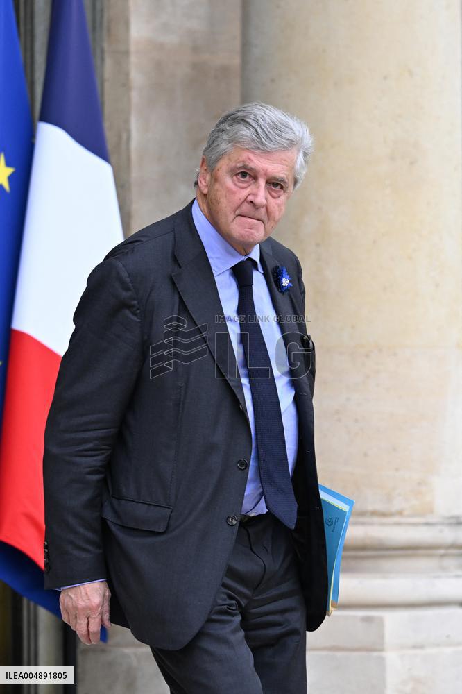 French Weekly Cabinet Meeting - Paris