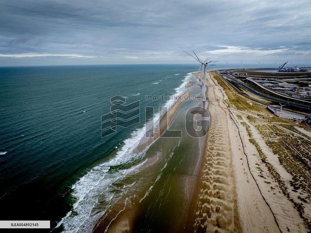 Illustration - Port of Rotterdam - Netherlands