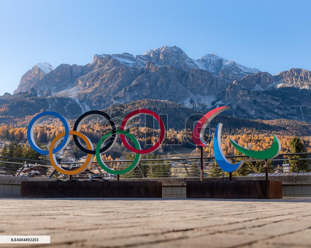 Cortina Olympic Square Sighting - Italy