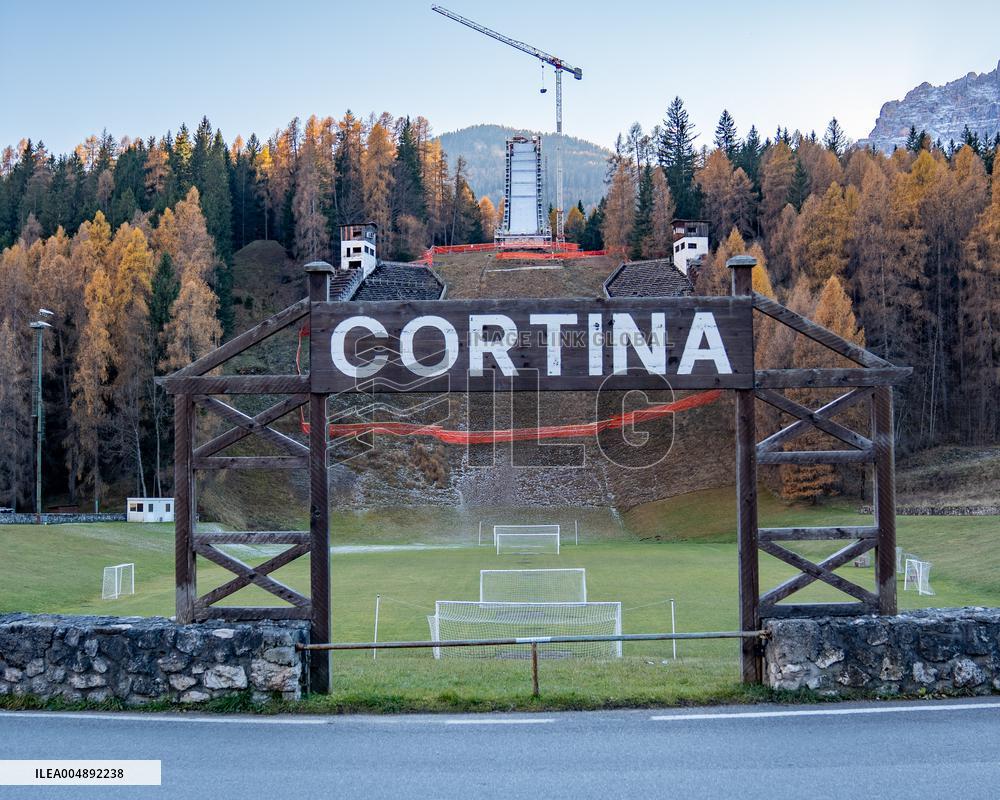 Cortina Olympic Ski Jump - Italy