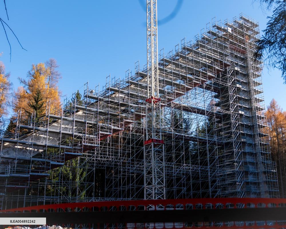 Cortina Olympic Ski Jump - Italy