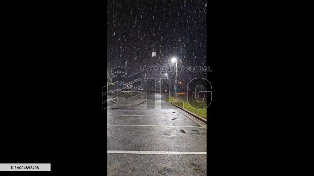 US: Snowfall in Kentucky, Heavier Snowfall Expected as Winter Weather Advisory Issued