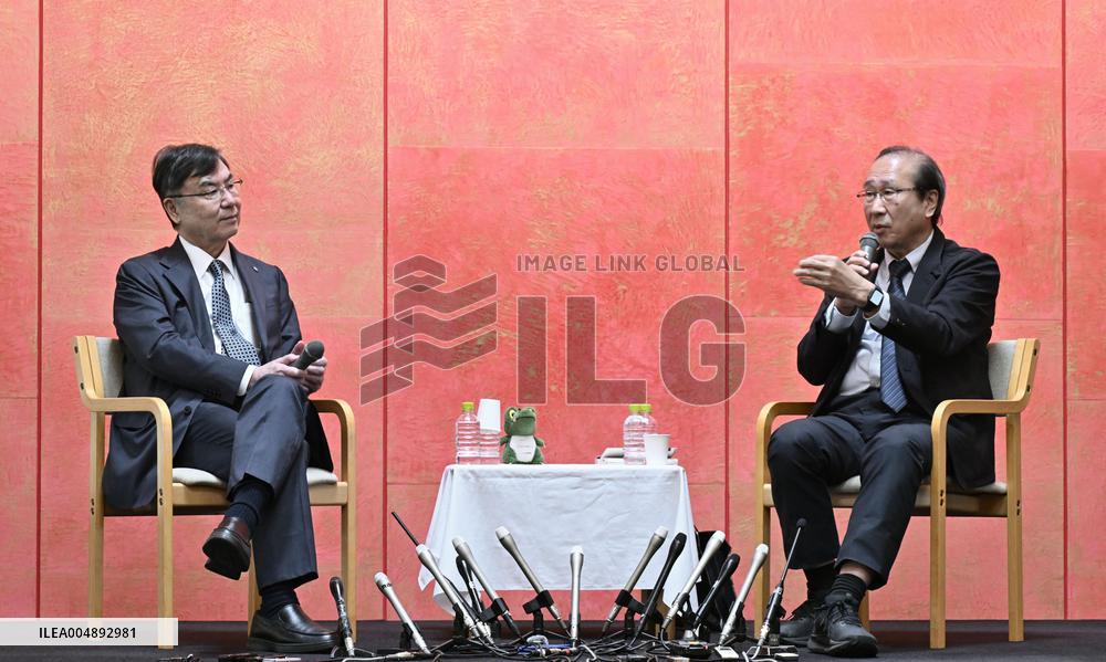 Nobel laureates hold talks in Kyoto