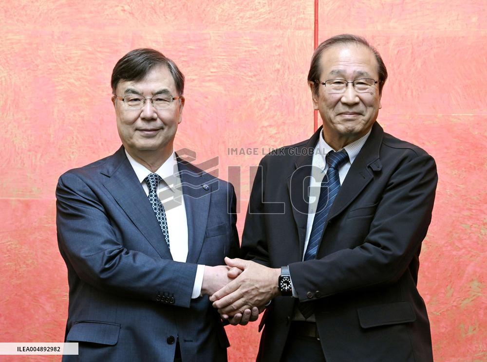 Nobel laureates hold talks in Kyoto