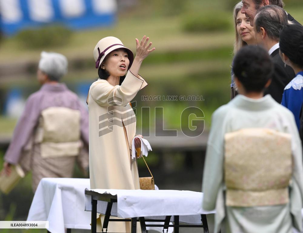 Japanese imperial garden party