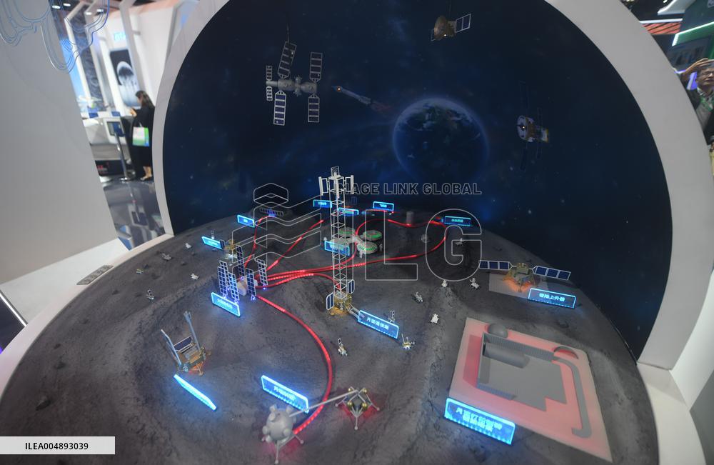 Chinese Lunar Research Station Sand Table