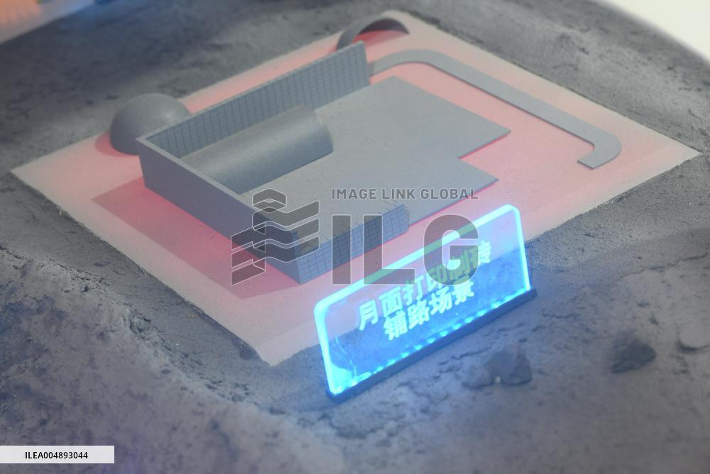 Chinese Lunar Research Station Sand Table