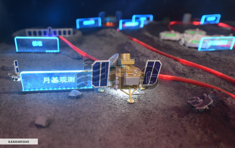 Chinese Lunar Research Station Sand Table