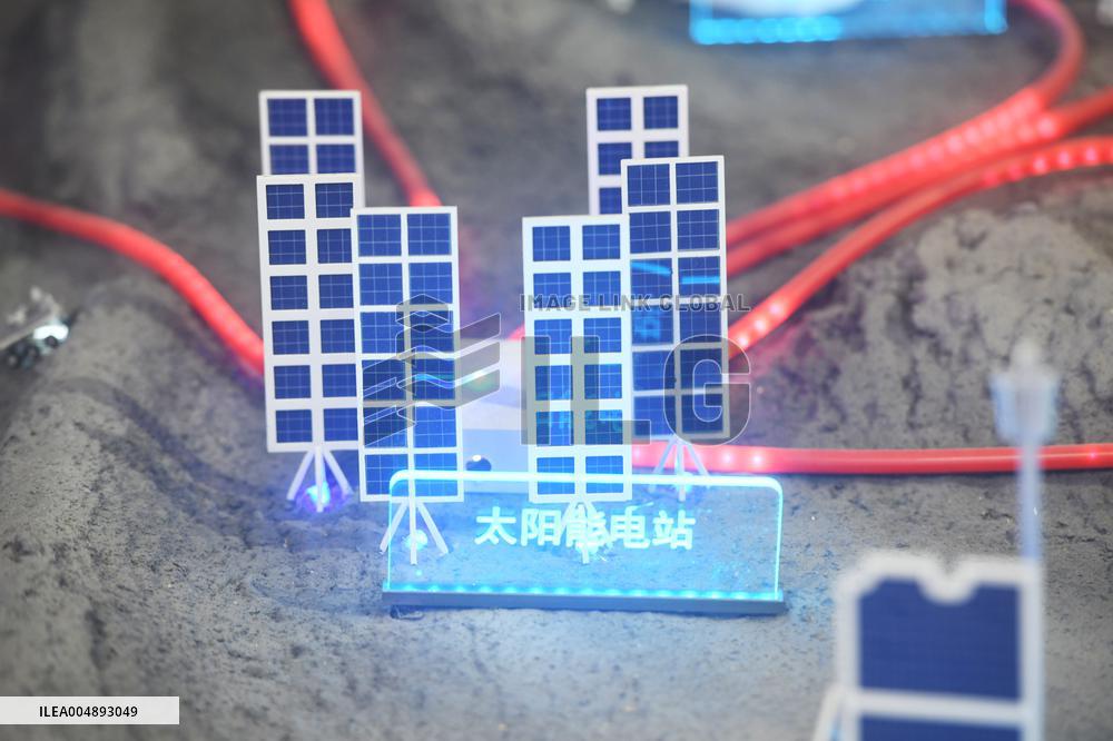 Chinese Lunar Research Station Sand Table