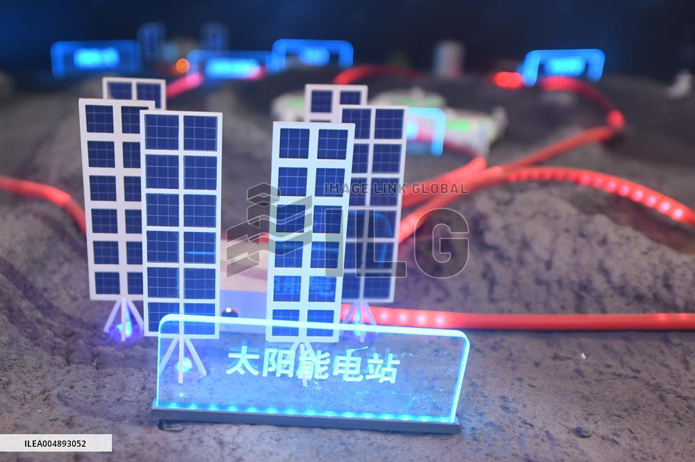 Chinese Lunar Research Station Sand Table