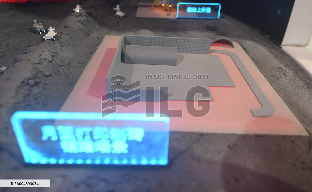 Chinese Lunar Research Station Sand Table