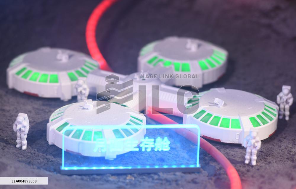 Chinese Lunar Research Station Sand Table