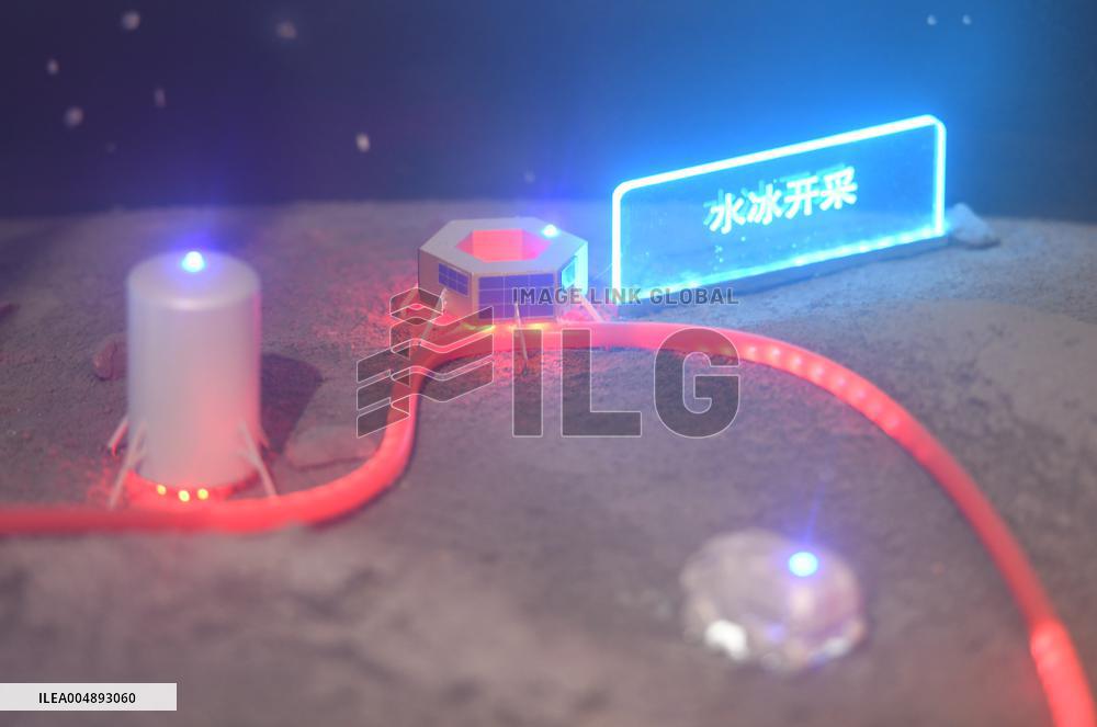 Chinese Lunar Research Station Sand Table