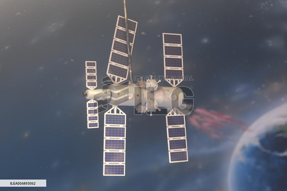 Chinese Lunar Research Station Sand Table