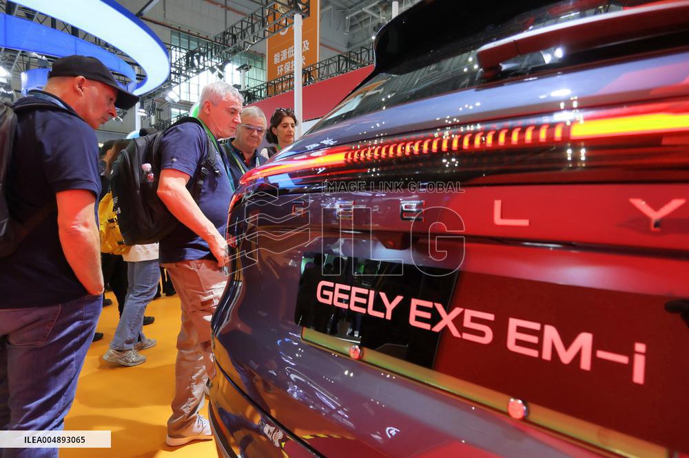 Chinese EV at 8th CIIE in Shanghai