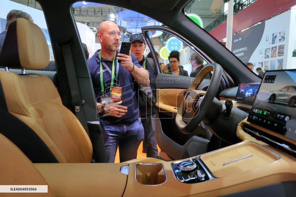 Chinese EV at 8th CIIE in Shanghai