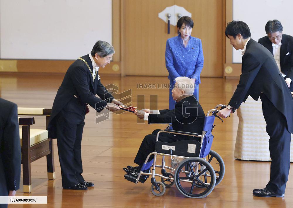 Imperial conferment of decorations