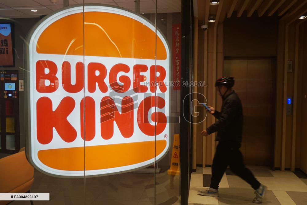 Burger King's Business in China