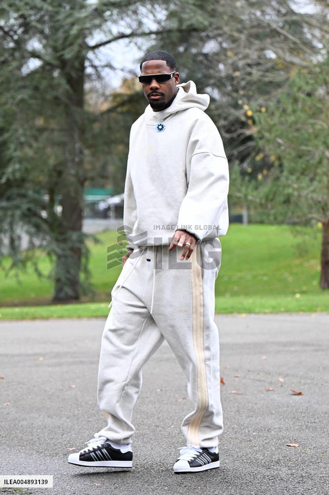 Arrival of French national team players - Clairefontaine
