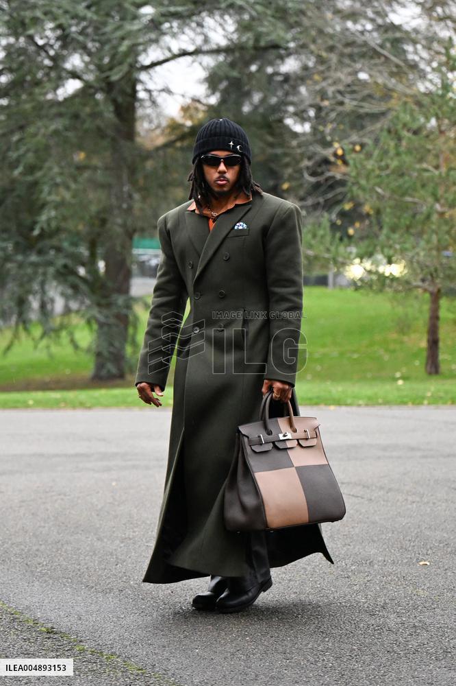 Arrival of French national team players - Clairefontaine