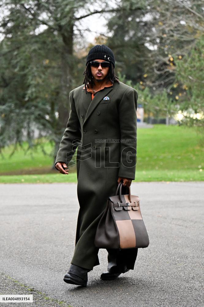 Arrival of French national team players - Clairefontaine
