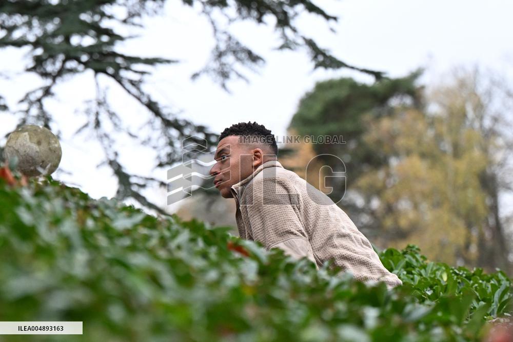 Arrival of French national team players - Clairefontaine