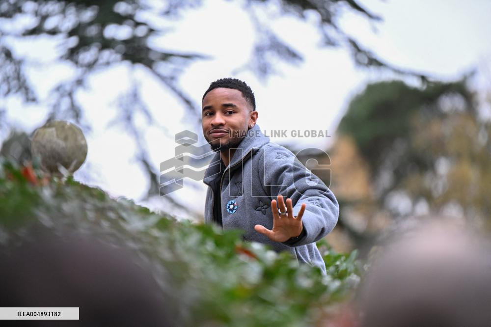 Arrival of French national team players - Clairefontaine