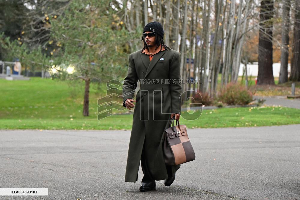 Arrival of French national team players - Clairefontaine