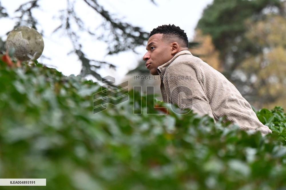 Arrival of French national team players - Clairefontaine