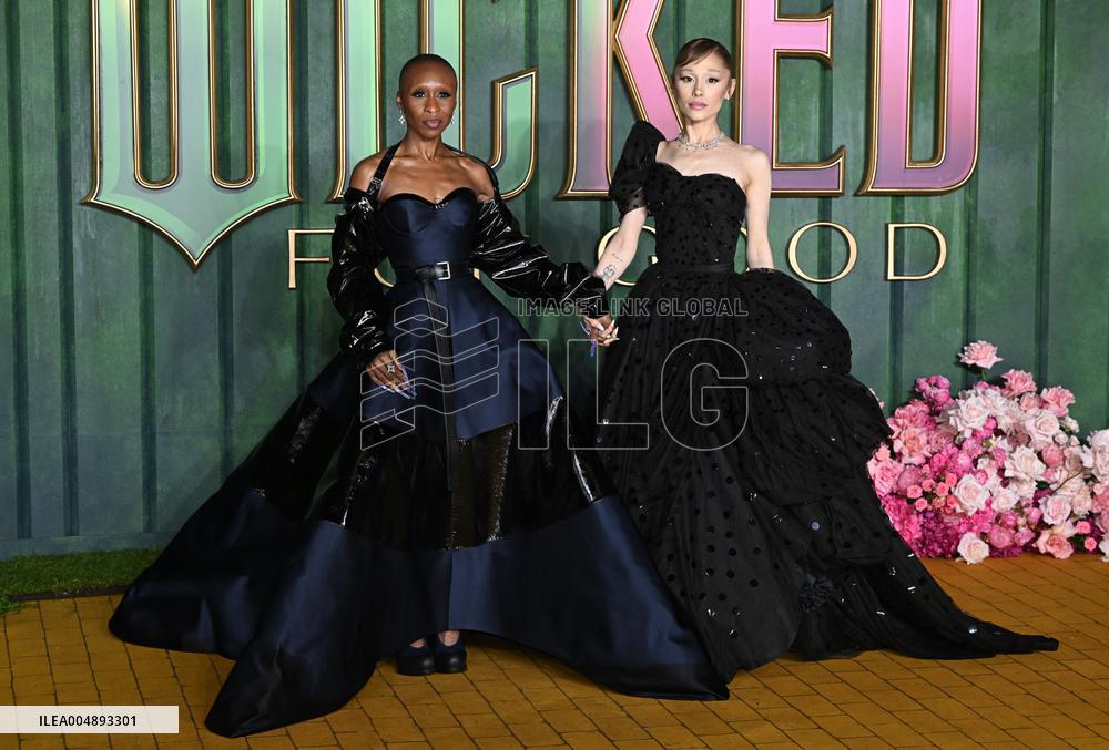 The European Premiere of Wicked For Good - London