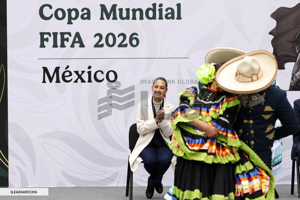 Mexico’s President Sheinbaum Pardo presents 2026 FIFA World Cup - Mexico