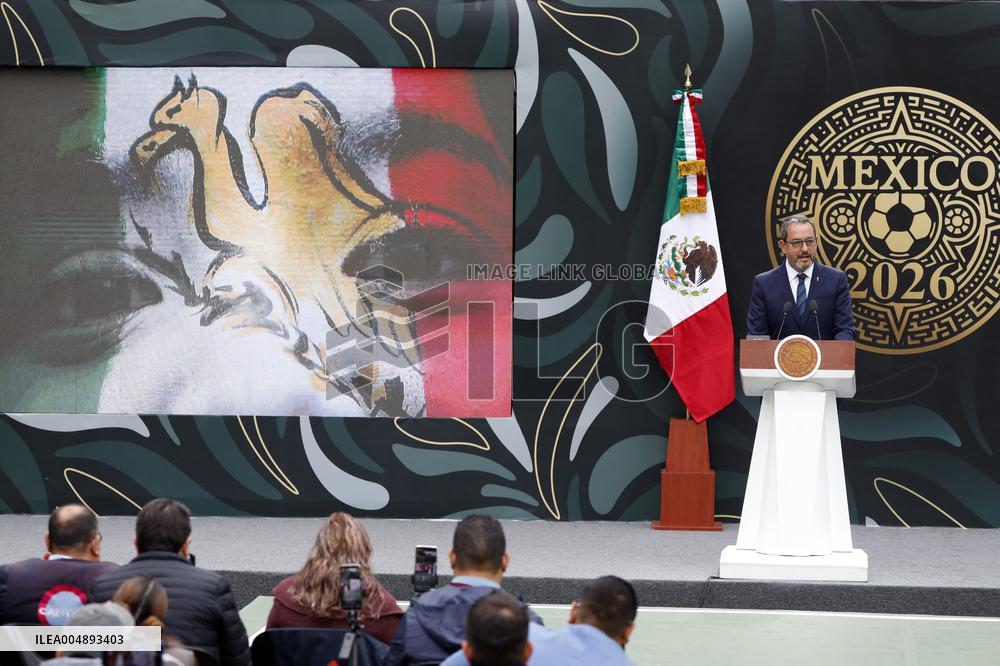 Mexico’s President Sheinbaum Pardo presents 2026 FIFA World Cup - Mexico