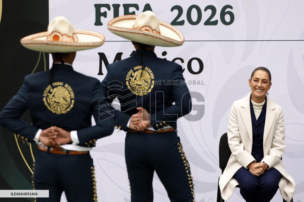 Mexico’s President Sheinbaum Pardo presents 2026 FIFA World Cup - Mexico
