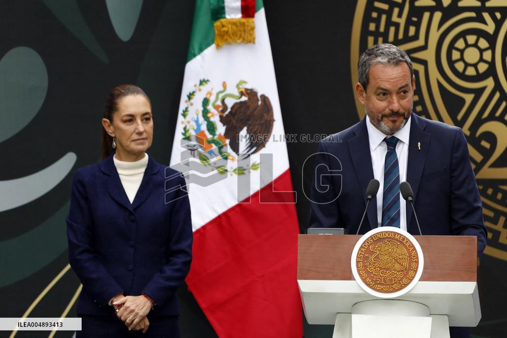 Mexico’s President Sheinbaum Pardo presents 2026 FIFA World Cup - Mexico
