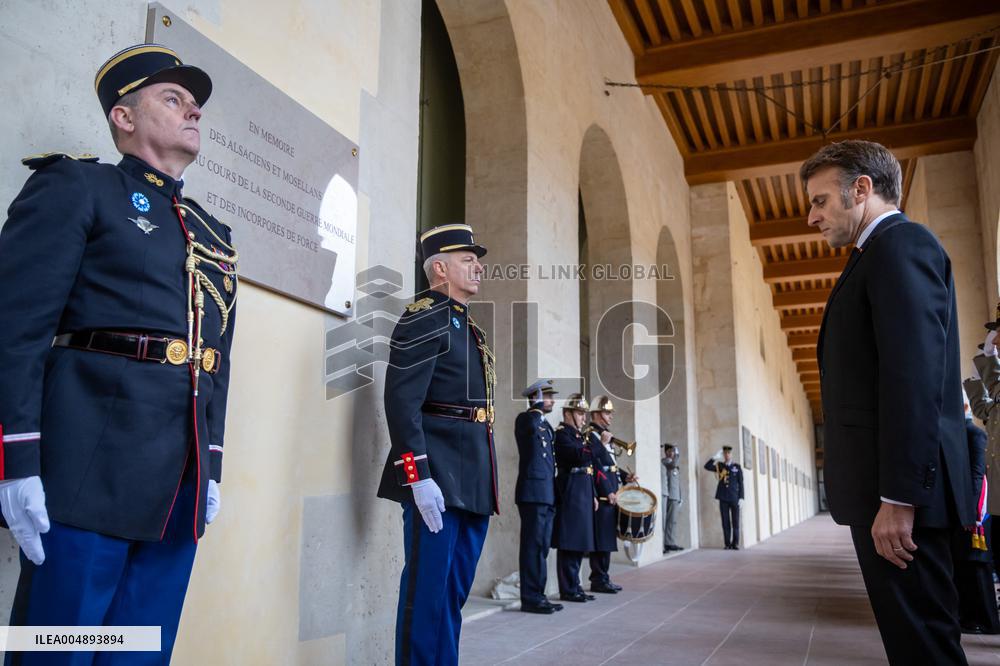 Armistice Day tribute marking the 107th anniversary in Paris