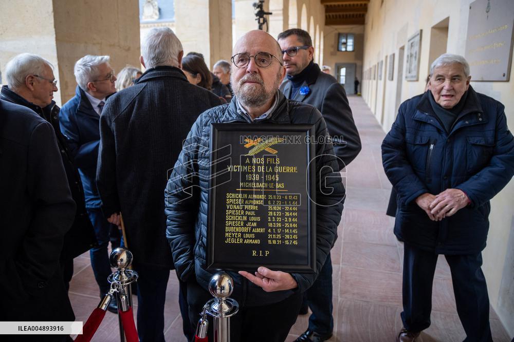 Armistice Day tribute marking the 107th anniversary in Paris