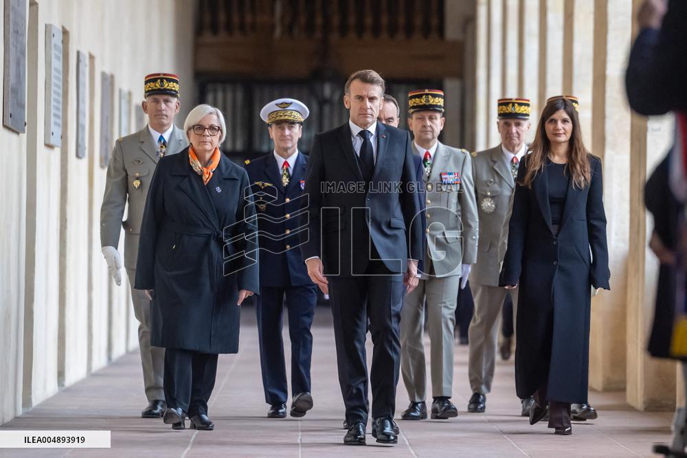 Armistice Day tribute marking the 107th anniversary in Paris