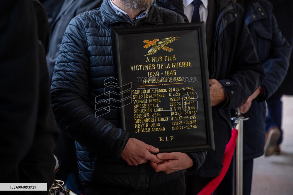 Armistice Day tribute marking the 107th anniversary in Paris