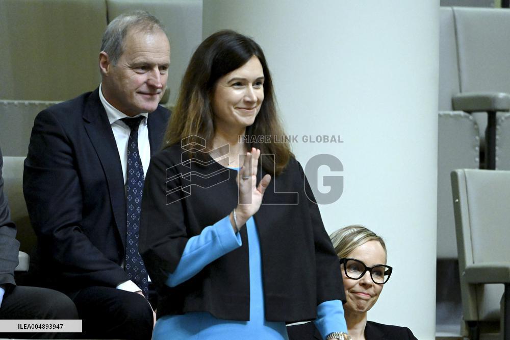 President of National Counsil of Switzerland Maja Riniker visits Finnish Parliament