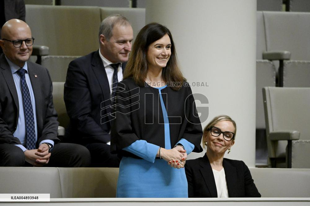 President of National Counsil of Switzerland Maja Riniker visits Finnish Parliament