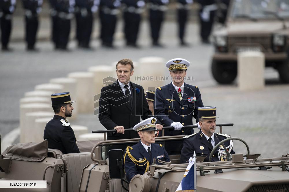 Commemoration of the 107th anniversary of the 11 November 1918 -  Paris