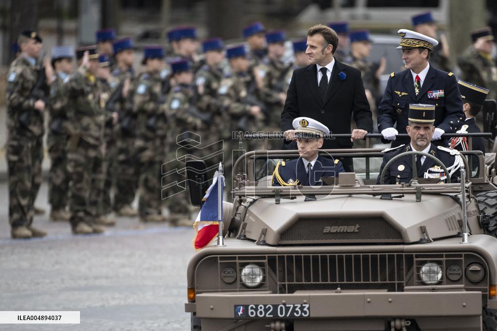 Commemoration of the 107th anniversary of the 11 November 1918 -  Paris