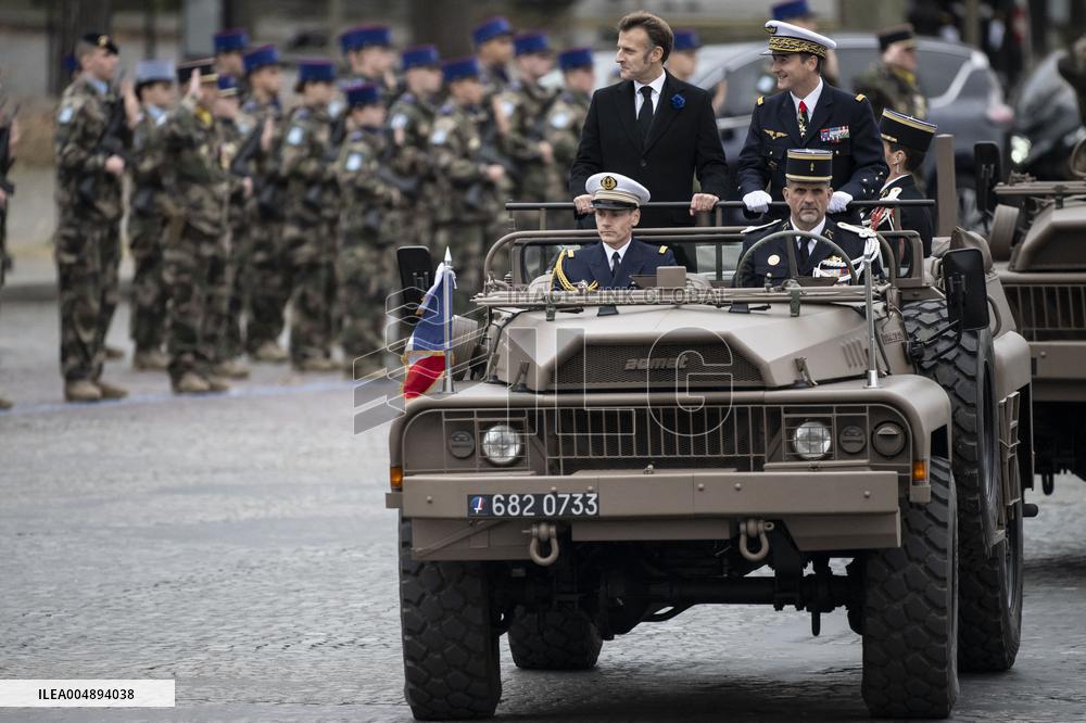 Commemoration of the 107th anniversary of the 11 November 1918 -  Paris