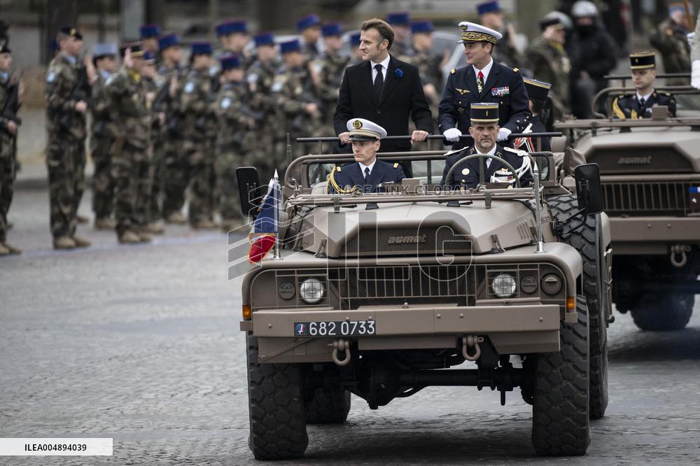 Commemoration of the 107th anniversary of the 11 November 1918 -  Paris