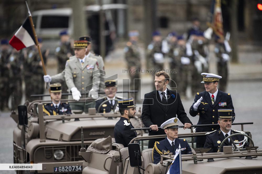 Commemoration of the 107th anniversary of the 11 November 1918 -  Paris