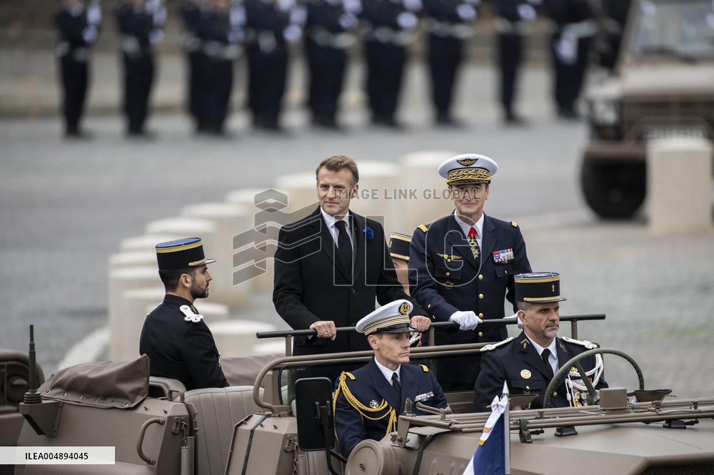 Commemoration of the 107th anniversary of the 11 November 1918 -  Paris