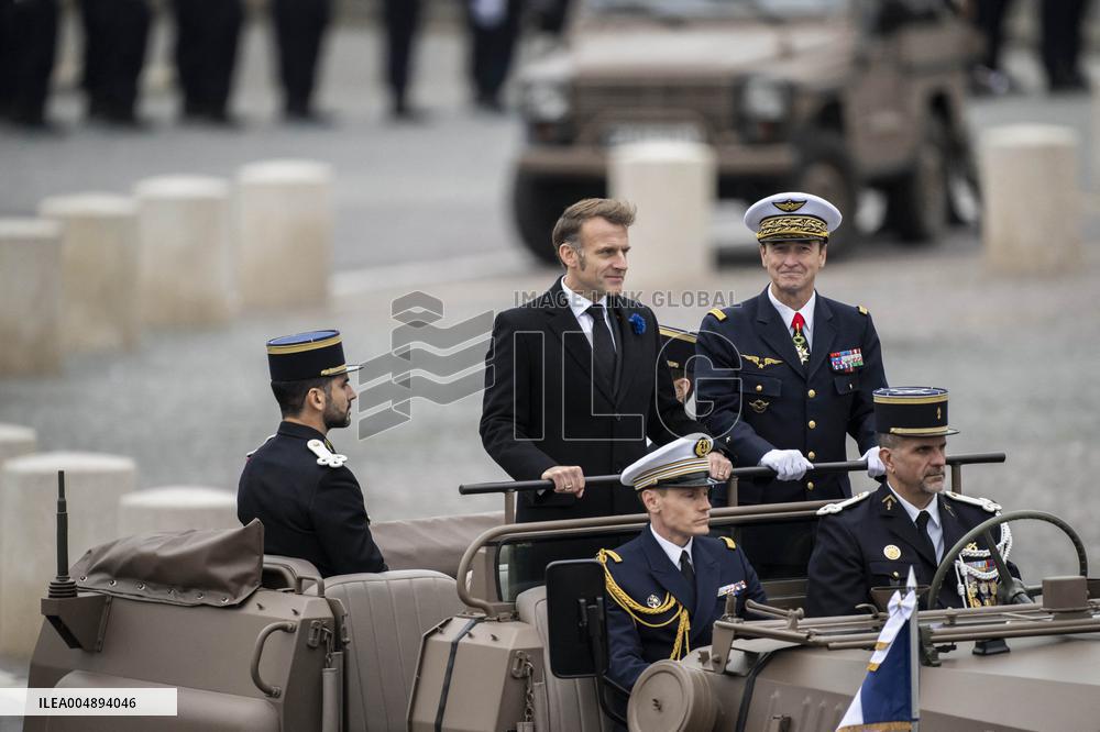 Commemoration of the 107th anniversary of the 11 November 1918 -  Paris