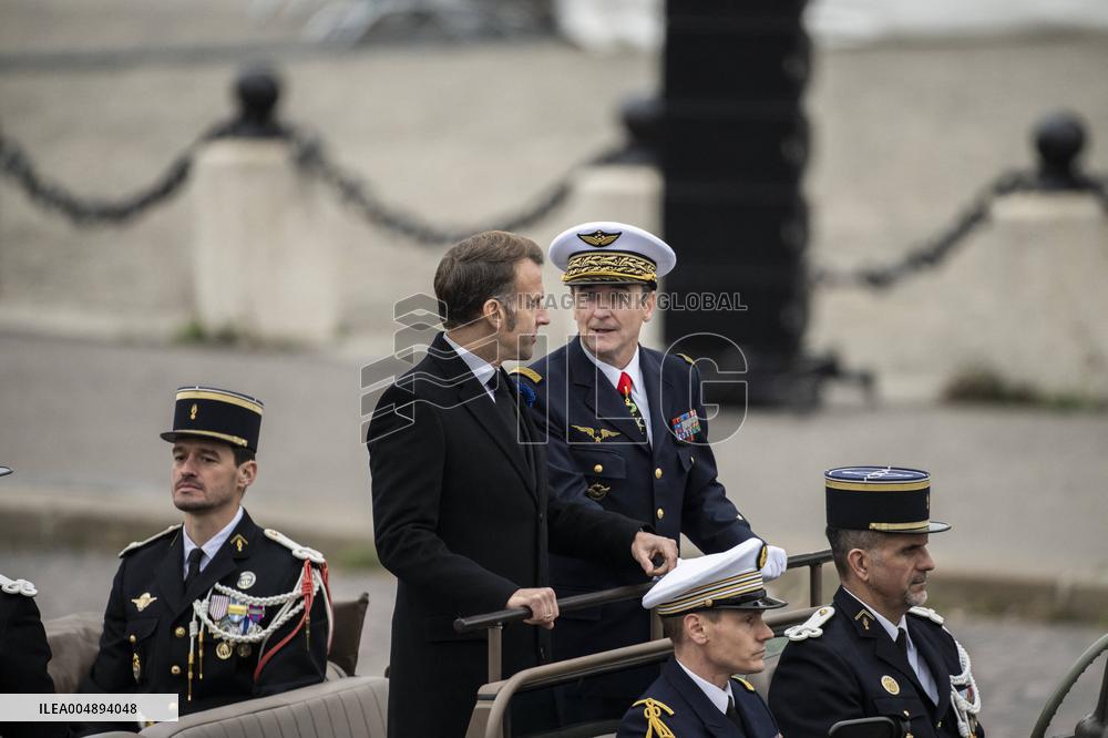Commemoration of the 107th anniversary of the 11 November 1918 -  Paris