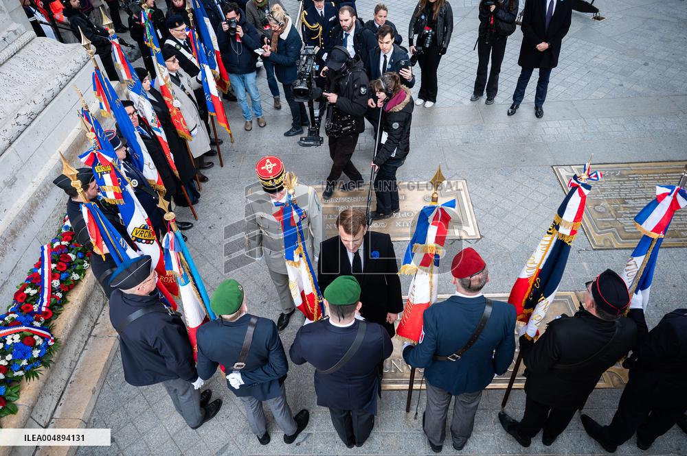 Commemoration of the 107th anniversary of the 11 November 1918 -  Paris