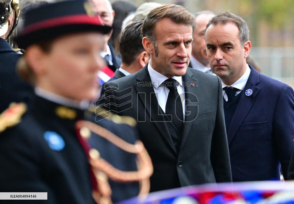 Commemoration of the 107th anniversary of the 11 November 1918 -  Paris